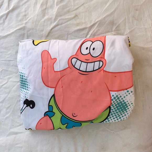 00s spongebob and patrick funky y2k fitted sheet - Picture 4 of 4
